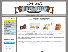 Tablet Screenshot of hyperkitten.com
